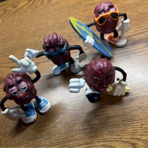 Vintage California Raisins Lot of 4